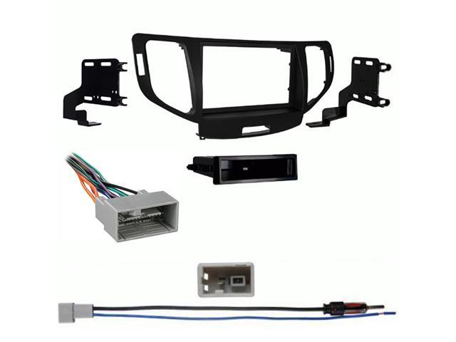 Metra 99-7805CH Single DIN Dash Kit for Acura TSX w/ Wire Harness & Antenna Adapter