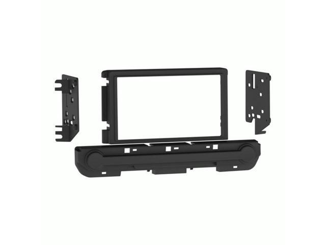 Metra - Dash Kit for Select 2019-2020 Hyundai Elantra DIN DDIN - Matte Black - image 2
