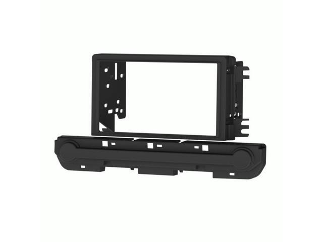Metra - Dash Kit for Select 2019-2020 Hyundai Elantra DIN DDIN - Matte Black - image 3
