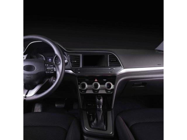 Metra - Dash Kit for Select 2019-2020 Hyundai Elantra DIN DDIN - Matte Black - image 7