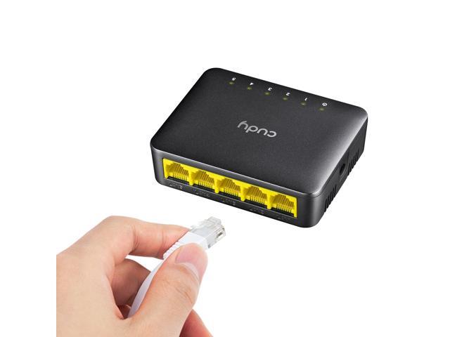 Cudy GS105D 5 Port Gigabit Ethernet Network Desktop Switch and Ethernet Splitter