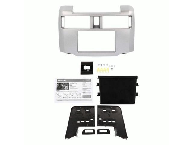 Metra - Dash Kit for Select 2010-2023 Toyota 4Runner DIN DDIN - Silver - image 5