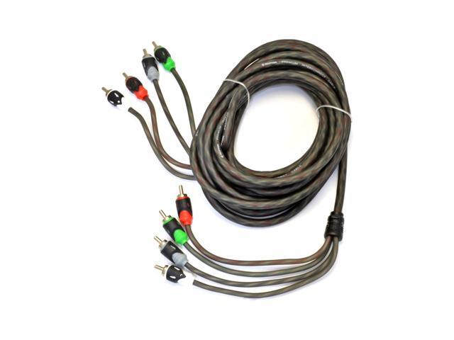 Raptor R5R174 RCA 4-Channel Audio Cable - Pro Series - 17 Feet - Each - image 2