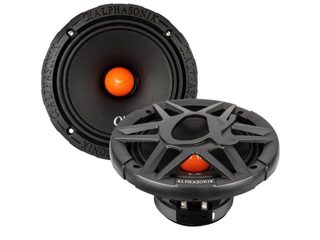 Alphasonik VCA654 Venum Series 6.5' Midrange Speakers 1400 Watts Max 4 Ohm Pair