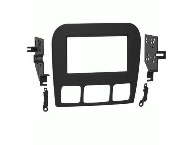 Metra - Dash Kit for Select 2000-2006 Mercedes-Benz S DIN DDIN - Matte Black
