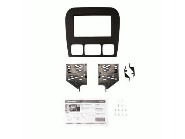 Metra - Dash Kit for Select 2000-2006 Mercedes-Benz S DIN DDIN - Matte Black - image 7