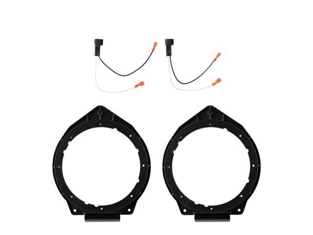 Metra - Speaker Bracket for Select 2014-2016 Chevrolet Silverado - Black - image 3