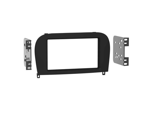 Metra - Dash Kit for Select 2003-2008 Mercedes-Benz SL DIN DDIN - Matte Black - image 2