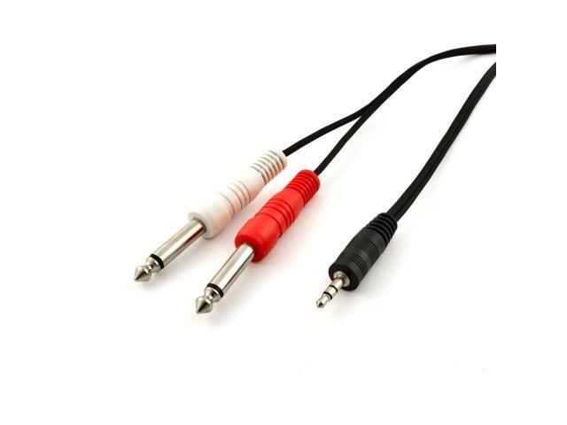 DS18 MB-TRS2MN10 1/4-Inch Mono Plug to 3.5mm TRS 10-Feet - image 2