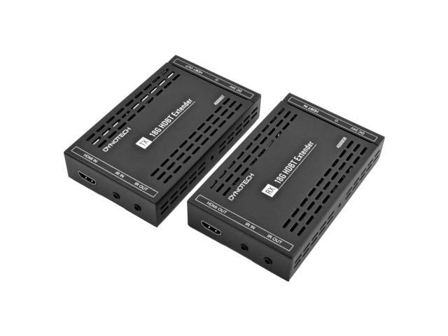 18G HDMI 2.0 HDBT Extender Kit over HDBaseT with Single CAT5e/CAT6 Cable 4K@60Hz Up to 230FT
