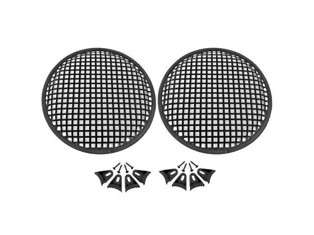 Universal 10 inch Metal Mesh Speaker Subwoofer Grill Cover Waffle Style - 2 Pack