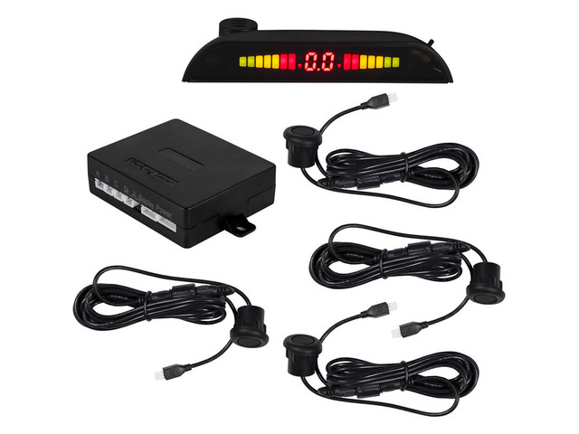iBeam by Metra TE-4PSKRUB Universal Rubber Bumper Sensor Rear Parking Assist Kit