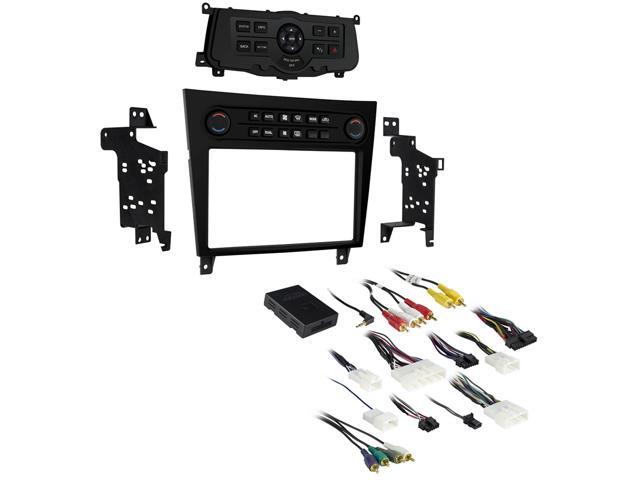 Metra - Dash Kit for Select 2008-2013 Infiniti G37 DIN DDIN - Black - image 2