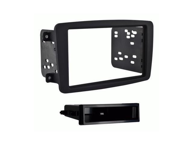Metra - Dash Kit for Select 2001-2006 Mercedes-Benz C Class CLK Class C230 Coupe G DIN DDIN - Matte Black - image 2