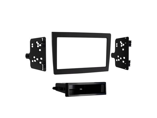 Metra - Dash Kit for Select 2005-2012 Porsche Boxster 911 DIN DDIN - Black - image 2