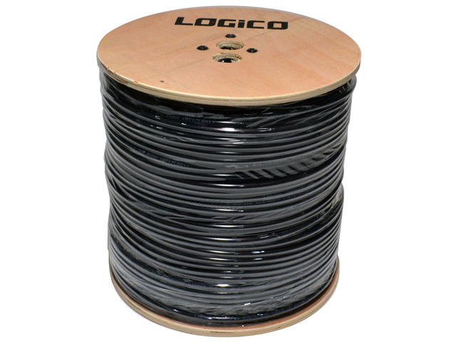 RG6 Outdoor Direct Burial CMX Coax Cable 3GHz Underground 18 AWG Coaxial 1000ft
