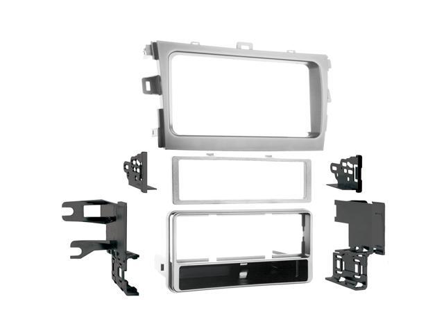 Metra - Dash Kit for Select 2009-2013 Toyota Corolla DIN - Silver - image 5