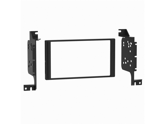 Metra - Dash Kit for Select 2007-2012 Hyundai Santa DIN DDIN - Black - image 2