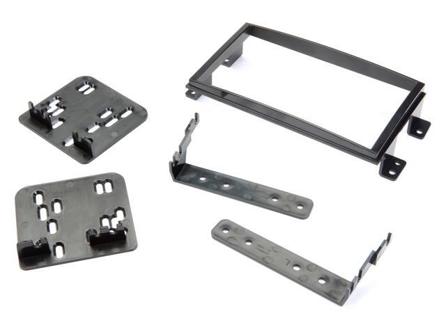 Metra - Dash Kit for Select 2004-2006 Kia Amanti DDIN - Black - image 3