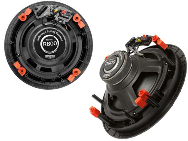 NEW Earthquake Sound 4-Pairs R800 8 In Ceiling Speakers w/ Magnetic Paintable Grill - image 3