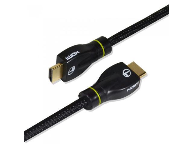 Black 50 ft 1080p 4K TV PC Blu-Ray High Speed HDMI Cable 3D Support w/ Ethernet - image 3