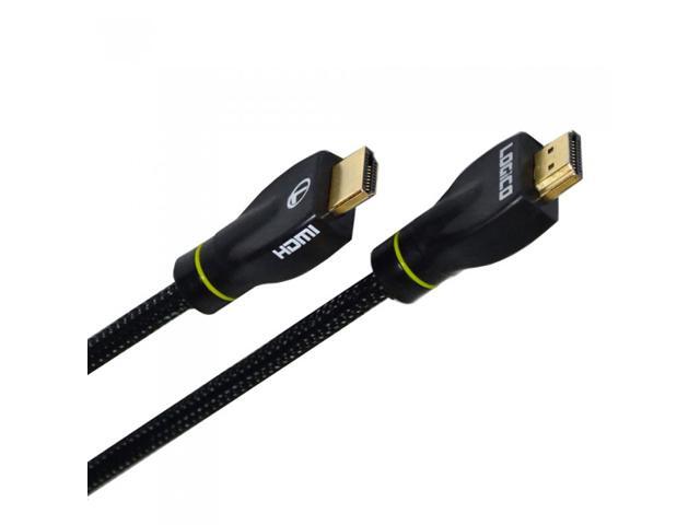 Black 50 ft 1080p 4K TV PC Blu-Ray High Speed HDMI Cable 3D Support w/ Ethernet - image 2