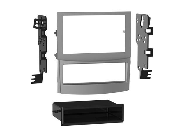 Metra - Dash Kit for Select 2010-2014 Subaru Outback DIN DDIN - Black - image 2