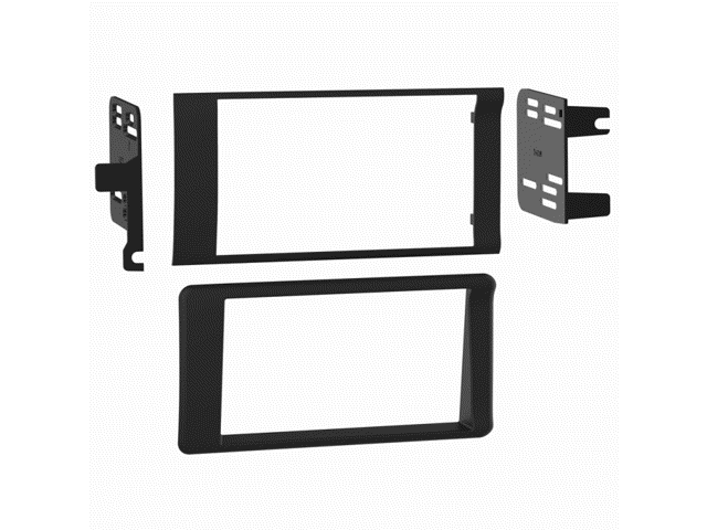 Metra - Dash Kit for Most 1998-2002 Dodge Vehicles - Black - image 2