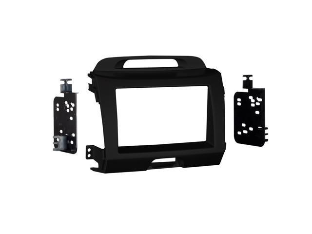 Metra 95-7344CH Double DIN Dash Kit for select 2011-2016 Kia Sportage - Charcoal