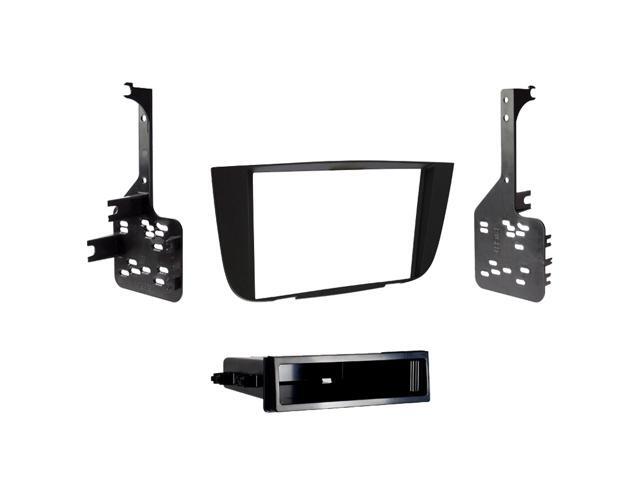 Metra - Dash Kit for Select 2001-2007 Toyota Highlander DIN DDIN - Black - image 2