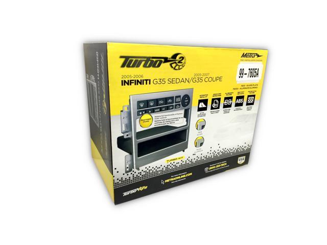 Metra - Dash Kit for Select 2005-2007 Infiniti G35 - Brushed Aluminum - image 3