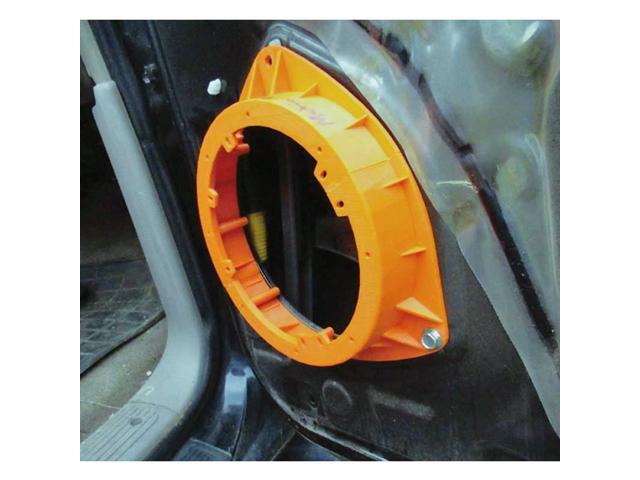 Metra - Speaker Bracket for Select 2001-2023 Toyota Sequoia Tundra Double Cab Model - Black - image 3