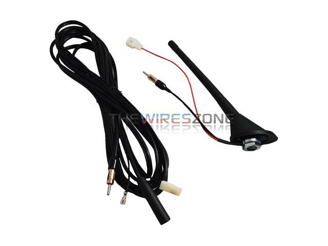 Universal Roof Mount AM/FM Bands Radio Stereo Amplified Car Truck SUV Antenna