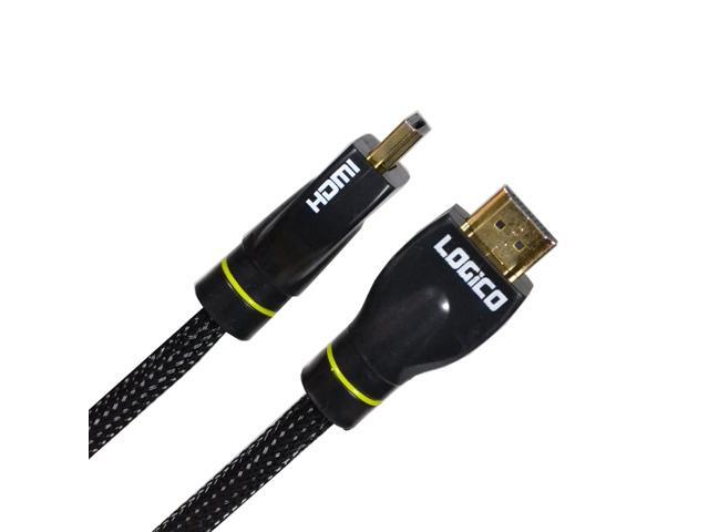 HDMI 2.0 Cable Ultra-HD High Speed 4K 3D HDTV 18Gbs with Audio and Ethernet (1 Foot) - image 3