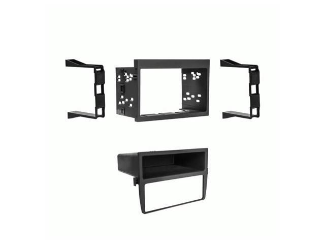 Metra - Dash Kit for Select 1997-2004 Porsche Boxster DIN DDIN - Matte Black