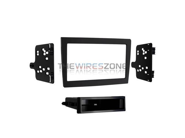 Metra - Dash Kit for Select 2005-2012 Porsche Boxster 911 DIN DDIN - Black - image 3