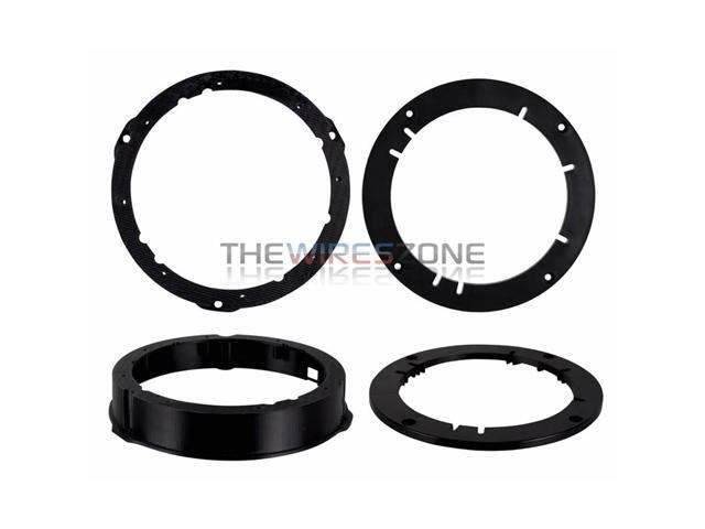 Metra - Speaker Bracket for Select 2002-2017 Chevrolet GMC Pontiac Equinox VUE Terrain - Black - image 4