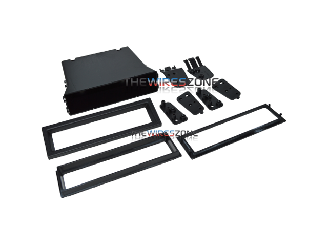 Metra - Dask Pocket for Select 1992-2011 Subaru Volkswagen Mercedes-Benz Mitsubishi DIN - Black - image 9