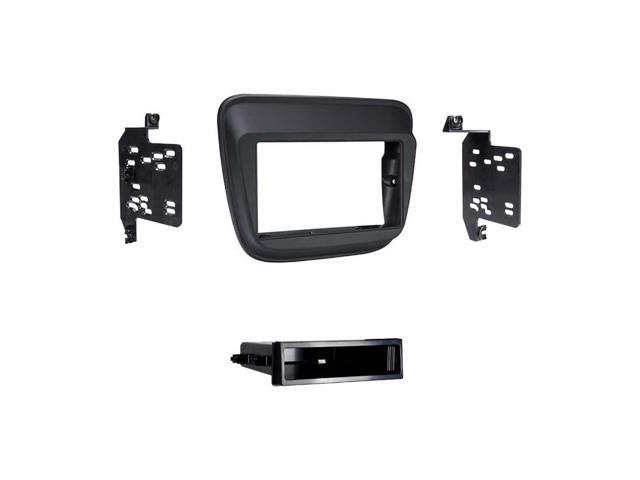 Metra - Dash Kit for Select 2016-2023 Chevrolet Malibu DIN - Matte Black - image 3