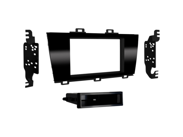 Metra - Dash Kit for Select 2015-2019 Subaru Outback DIN - Gloss Black - image 4