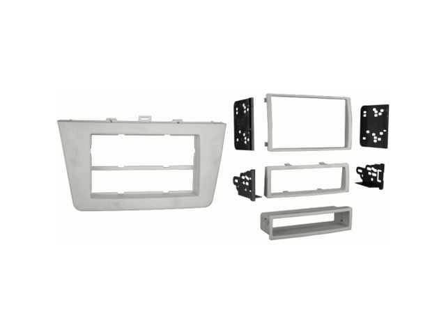 Metra - Dash Kit for Select 2009-2013 Mazda 6 DIN DDIN - Silver - image 5