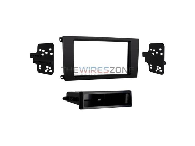 Metra - Dash Kit for Select 2003-2010 Porsche Cayenne DIN DDIN - Matte Black - image 5