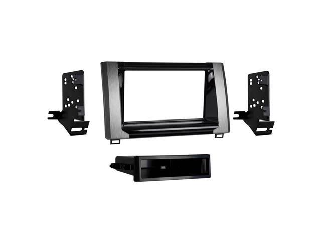 Metra - Dash Kit for Select 2014-2021 Toyota Tundra DIN DDIN - Graphite - image 3