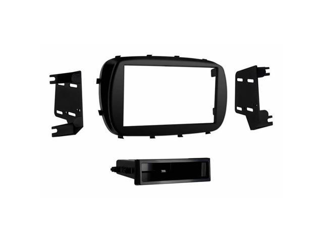 Metra - Dash Kit for Select 2016-2023 Fiat 500X DIN - Matte Black - image 3
