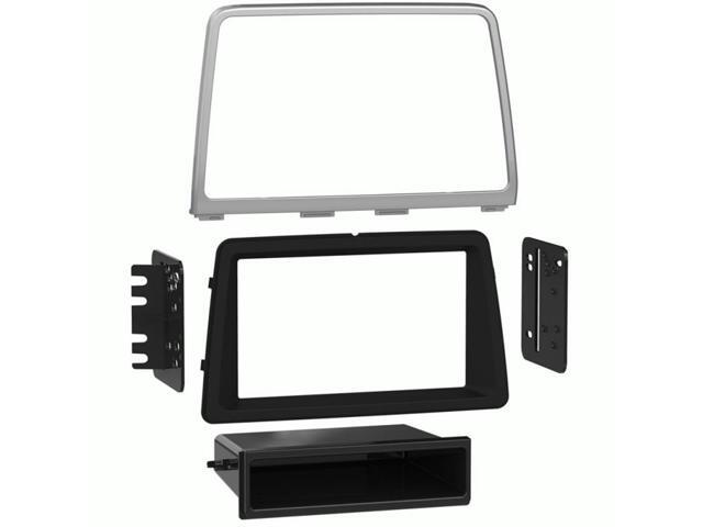 Metra - Dash Kit for Select 2018-2019 Hyundai Sonata DIN - Black - image 3