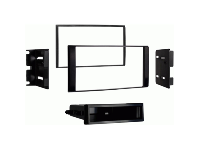 Metra - Dash Kit for Select 2013-2021 Nissan NV DIN - Black - image 5