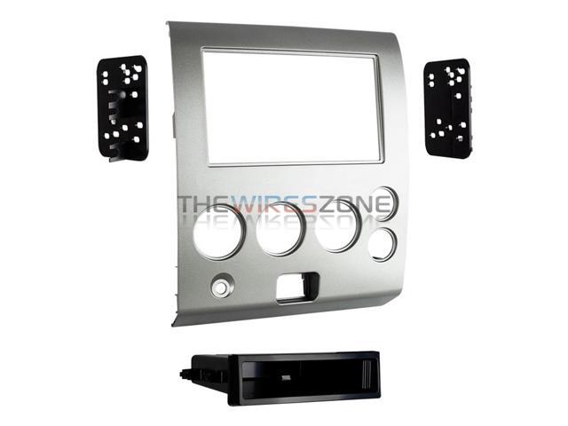 Metra - Dash Kit for Select 2004-2007 Nissan Titan DIN DDIN - Silver - image 4