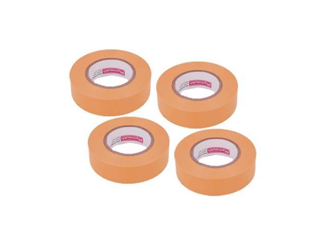 (4 Pack) Plymouth 3904 Orange Vinyl Weather Resistant Electrical Tape 3/4' x 60'