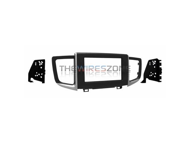 Metra - Dash Kit for Select 2017-2023 Honda Ridgeline DDIN - Matte Black - image 5