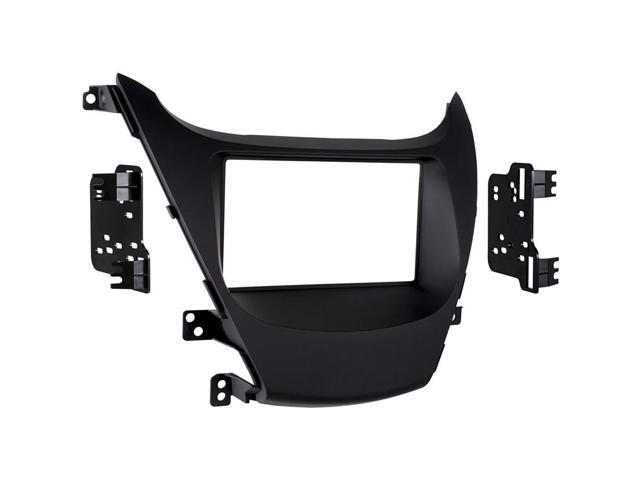 Metra - Dash Kit for Select 2014-2016 Hyundai Elantra DDIN - Black - image 4